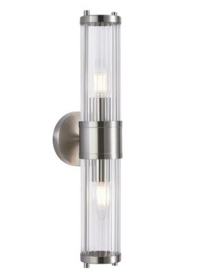 TIEMPO SATIN CHROME WALL LIGHT